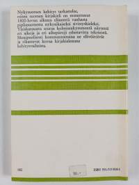Nykysuomen kehitys : katsaus 1800- ja 1900-luvun kirjakieleen sekä tekstinäytteitä