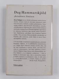 Dag Hammarskjöld - yksinäinen ihminen