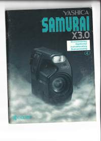 Yashica Samurai X3.0 käyttöohje