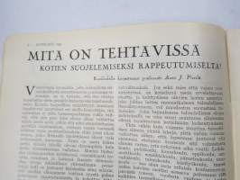 Kotiliesi 1931 nr 1, Nykyaikaa kodinsisustuksessa - arkkitehdit Aino &amp; Alvar Aalto - Erik Bryggman - P. &amp; M Blomstedt - 4-sivuinen artikkeli kalustekuvineen...