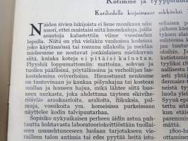Kotiliesi 1931 nr 1, Nykyaikaa kodinsisustuksessa - arkkitehdit Aino &amp; Alvar Aalto - Erik Bryggman - P. &amp; M Blomstedt - 4-sivuinen artikkeli kalustekuvineen...