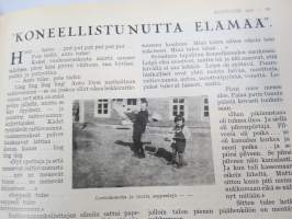 Kotiliesi 1931 nr 1, Nykyaikaa kodinsisustuksessa - arkkitehdit Aino &amp; Alvar Aalto - Erik Bryggman - P. &amp; M Blomstedt - 4-sivuinen artikkeli kalustekuvineen...