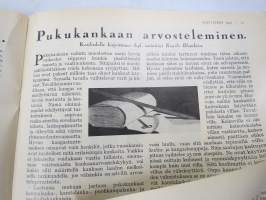 Kotiliesi 1931 nr 1, Nykyaikaa kodinsisustuksessa - arkkitehdit Aino &amp; Alvar Aalto - Erik Bryggman - P. &amp; M Blomstedt - 4-sivuinen artikkeli kalustekuvineen...
