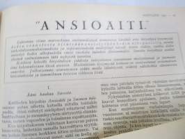Kotiliesi 1931 nr 1, Nykyaikaa kodinsisustuksessa - arkkitehdit Aino &amp; Alvar Aalto - Erik Bryggman - P. &amp; M Blomstedt - 4-sivuinen artikkeli kalustekuvineen...