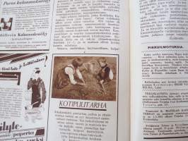 Kotiliesi 1931 nr 1, Nykyaikaa kodinsisustuksessa - arkkitehdit Aino &amp; Alvar Aalto - Erik Bryggman - P. &amp; M Blomstedt - 4-sivuinen artikkeli kalustekuvineen...