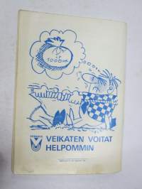 Yleisurheilumaaottelu Suomi - Italia, Helsinki 1-2.8.1967 -käsiohjelma / program
