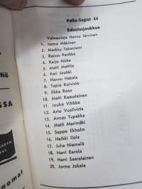 Pallo-Sepot 44 (Valkeakoski) - Rosenlewin Urheilijat RU-38, heinäkuu 1967 -Suomensarja (Suomen sarja / Mestaruussarja)  -jalkapallo käsiohjelma
