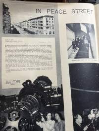 Soviet Union 1954 December -Soviet propaganda magazine / Neuvostoliittolainen tasokas propagandajulkaisu, erittäin runsas kuvitus, sisältää suomenk. kuvaselostukset