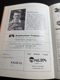 Rosenlewin Urheilijat RU-38, Pori - Tampere Kal Po 26.5.1963 -Suomensarja (Suomen sarja / Mestaruussarja)  -jalkapallo käsiohjelma