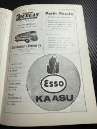 Rosenlewin Urheilijat RU-38, Pori - Tampere Kal Po 26.5.1963 -Suomensarja (Suomen sarja / Mestaruussarja)  -jalkapallo käsiohjelma