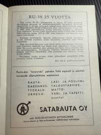 Rosenlewin Urheilijat RU-38, Pori - Turun Pallokerho 30.6.1963 -Suomensarja (Suomen sarja / Mestaruussarja)  -jalkapallo käsiohjelma