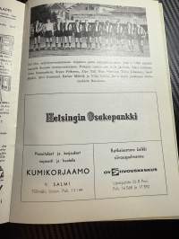 Rosenlewin Urheilijat RU-38, Pori - Turun Pallokerho 30.6.1963 -Suomensarja (Suomen sarja / Mestaruussarja)  -jalkapallo käsiohjelma