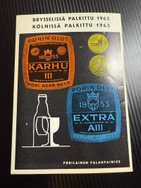 Rosenlewin Urheilijat RU-38, Pori - Turun Pallokerho 30.6.1963 -Suomensarja (Suomen sarja / Mestaruussarja)  -jalkapallo käsiohjelma