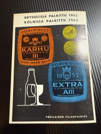 Rosenlewin Urheilijat RU-38, Pori - 1Ilves=Kissat Tampere 7.8.1963 -Suomensarja (Suomen sarja / Mestaruussarja)  -jalkapallo käsiohjelma