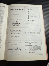 Rosenlewin Urheilijat RU-38, Pori - HIK Hanko 18.8.1963 -Suomensarja (Suomen sarja / Mestaruussarja)  -jalkapallo käsiohjelma