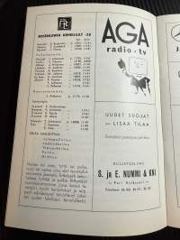 Rosenlewin Urheilijat RU-38, Pori - HPK Hämeenlinna 29.9.1963 -Suomensarja (Suomen sarja / Mestaruussarja)  -jalkapallo käsiohjelma