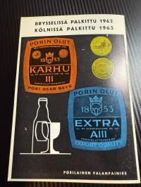 Rosenlewin Urheilijat RU-38, Pori - HPK Hämeenlinna 29.9.1963 -Suomensarja (Suomen sarja / Mestaruussarja)  -jalkapallo käsiohjelma