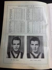 Rosenlewin Urheilijat RU-38, Pori - MesTo Tampere 13.10.1963 -Suomensarja (Suomen sarja / Mestaruussarja)  -jalkapallo käsiohjelma