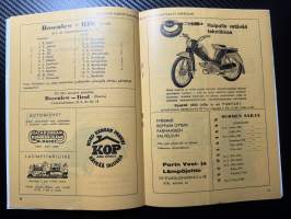 Rosenlewin Urheilijat RU-38, Pori - HIK Hanko 18.5.1964 -Suomensarja (Suomen sarja / Mestaruussarja)  -jalkapallo käsiohjelma