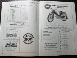 Rosenlewin Urheilijat RU-38, Pori - KalPo Tampere 16.8.1964 -Suomensarja (Suomen sarja / Mestaruussarja)  -jalkapallo käsiohjelma
