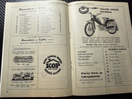 Rosenlewin Urheilijat RU-38, Pori - TPS Turku 20.9.1964 -Suomensarja (Suomen sarja / Mestaruussarja)  -jalkapallo käsiohjelma