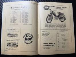 Rosenlewin Urheilijat RU-38, Pori - TaPa Tampere 11.10.1964 -Suomensarja (Suomen sarja / Mestaruussarja)  -jalkapallo käsiohjelma