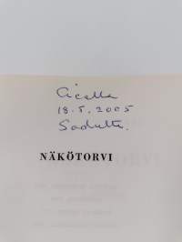Näkötorvi : pakinoita (signeerattu, tekijän omiste)