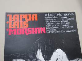 Lapualaismorsian -elokuvajuliste, mm. Kristiina Halkola, Pekka Laiho, Kirsti Wallasvaara, Heikki Kinnunen, ohjaus Mikko Niskanen