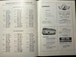 Rosenlewin Urheilijat RU-38, Pori - TKT 13.6.1965 -Suomensarja (Suomen sarja / Mestaruussarja)  -jalkapallo käsiohjelma