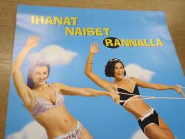 Ihanat naiset rannalla -elokuvajuliste, Marika Kook, Åsa Karlin, ohjaus Claes Ohlsson