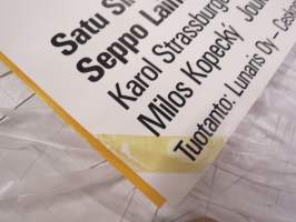 Reilu peli - Rejäl spel -elokuvajuliste, Satu Silvo, Alpo Suhonen, Seppo Laine, Magda Vasaryova, Karol Strassburger, Milos Kopecky, ohjaus Marie Polednakova