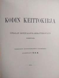 Kodin keittokirja : Upsalan kotitalous-ammattikoulun toimittama