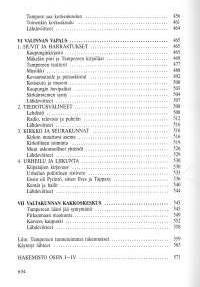 Tampereen historia 4 vuodesta 1944 vuoteen1990