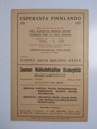 Esperanta Finnlando 11/1920