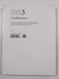 Lukiolaisen äidinkieli ja kirjallisuus 3, Kirjallisuusosa