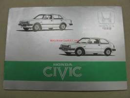 Honda Civic -käyttöohjekirja