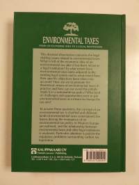 Environmental Taxes : From an Economic Idea to a Legal Institution