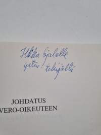 Johdatus vero-oikeuteen (tekijän omiste)