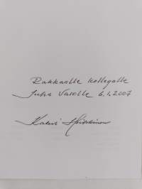 Perinnemaisemia lauluin (signeerattu, tekijän omiste)