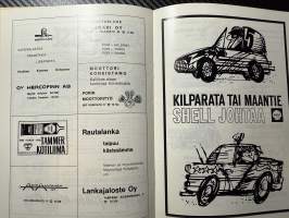 Rosenlewin Urheilijat RU-38, Pori - HanAIK Hanko 21.5.1967 -Suomensarja (Suomen sarja / Mestaruussarja)  -jalkapallo käsiohjelma