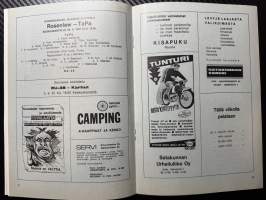 Rosenlewin Urheilijat RU-38, Pori - TaPa Tampere 28.5.1967 -Suomensarja (Suomen sarja / Mestaruussarja)  -jalkapallo käsiohjelma