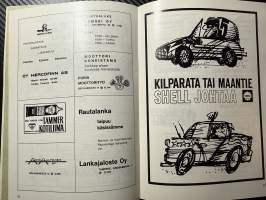 Rosenlewin Urheilijat RU-38, Pori - HPK Hämeenlinna 30.6.1967 -Suomensarja (Suomen sarja / Mestaruussarja)  -jalkapallo käsiohjelma
