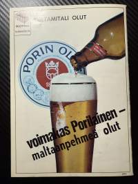 Rosenlewin Urheilijat RU-38, Pori - HPK Hämeenlinna 30.6.1967 -Suomensarja (Suomen sarja / Mestaruussarja)  -jalkapallo käsiohjelma