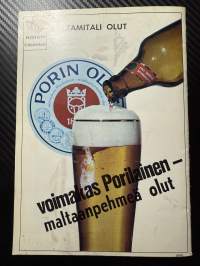 Rosenlewin Urheilijat RU-38, Pori - TP-V Tampere 20.8.1967 -Suomensarja (Suomen sarja / Mestaruussarja)  -jalkapallo käsiohjelma
