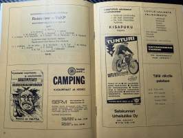 Rosenlewin Urheilijat RU-38, Pori - VaKP Valkeakoski 23.9.1967 -Suomensarja (Suomen sarja / Mestaruussarja)  -jalkapallo käsiohjelma