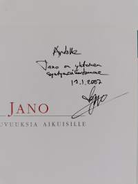 Jano : ulottuvuuksia aikuisille (signeerattu, tekijän omiste)