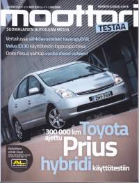 Moottori 2025 N:o 5. Sähköavusteiset tavarapyörät. Volvo EX30 käyttötestin loppuarvio. Toyota Prius (300 000 km) hybridi käyttötestiin