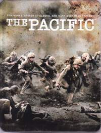 DVD Boksi - The Pacific (6-DVD) metallirasiassa. Tekstit suomi, ruotsi, englanti