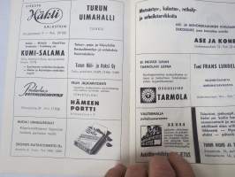 Suomi-sarja - Suomensarja (Suomen sarja / Mestaruussarja)  - TuTo (Turku) - Rosenlewin Urheilijat RU-38 (Pori), 1965 -jalkapallo käsiohjelma