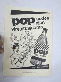 Suomi-sarja - Suomensarja (Suomen sarja / Mestaruussarja)  - TuTo (Turku) - Rosenlewin Urheilijat RU-38 (Pori), 1965 -jalkapallo käsiohjelma